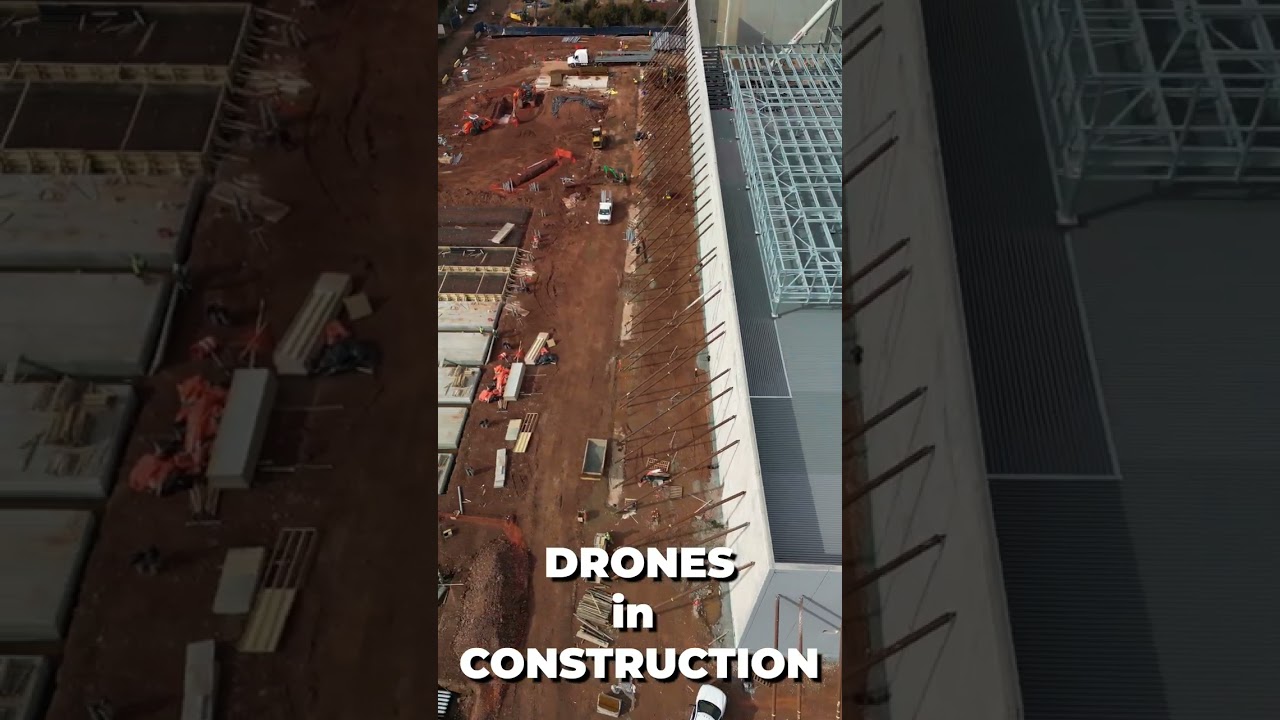 Drones for Construction #drone #dronevideoproduction #dronevideo