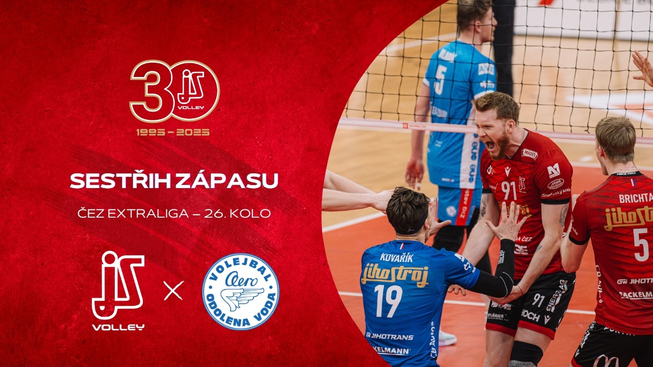 SESTŘIH | Jihostroj vs. Odolena Voda | 26. kolo ČEZ extraligy