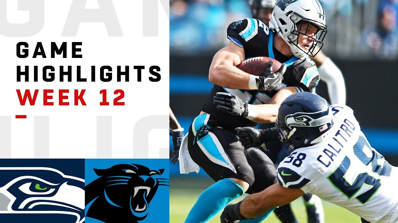 Seahawks vs. Panthers Week 12 Highlights | NFL 2018