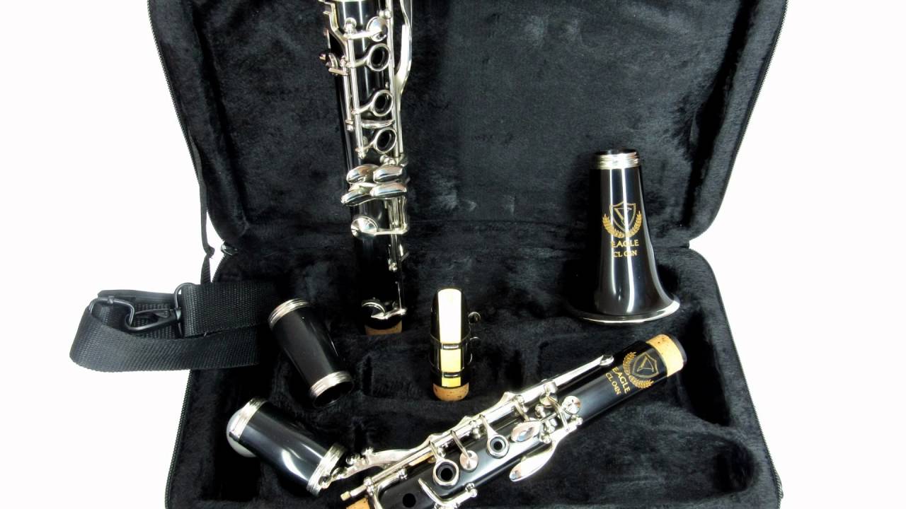 Clarinete Eagle CL 04 Sib 17 Chaves Com Case e Palheta - Boomerangue.com