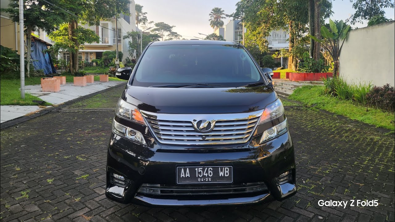 Ganteng Guys, Vellfire Z Premium Sound 2010 Kilometer 70 ribu
