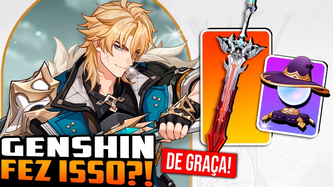 VARKA MONSTRO, SKINS DE ARMAS GRÁTIS E BANNER INSANO! - Resumo da 6.4 / Luna 5 | Genshin Impact