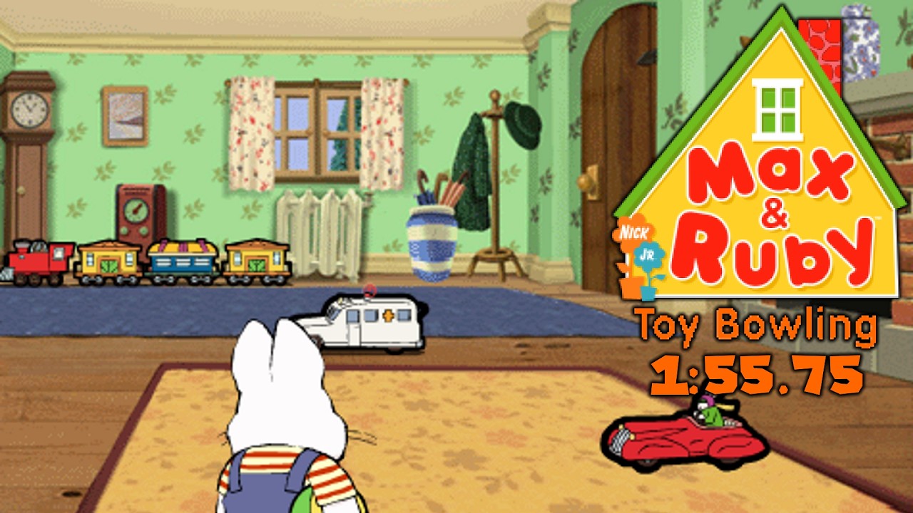 Max and Ruby: Toy Bowling 100% in 1:55.75
