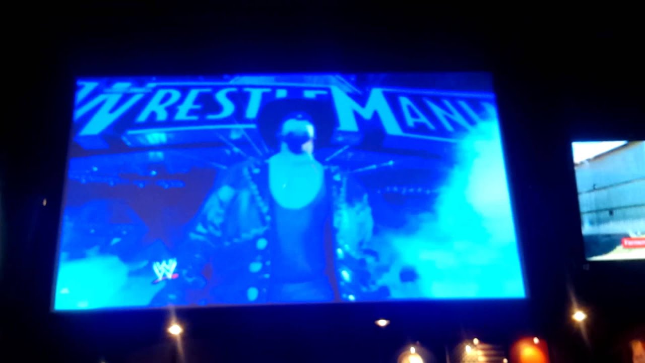 Wrestlemania XXX undertaker's entrance