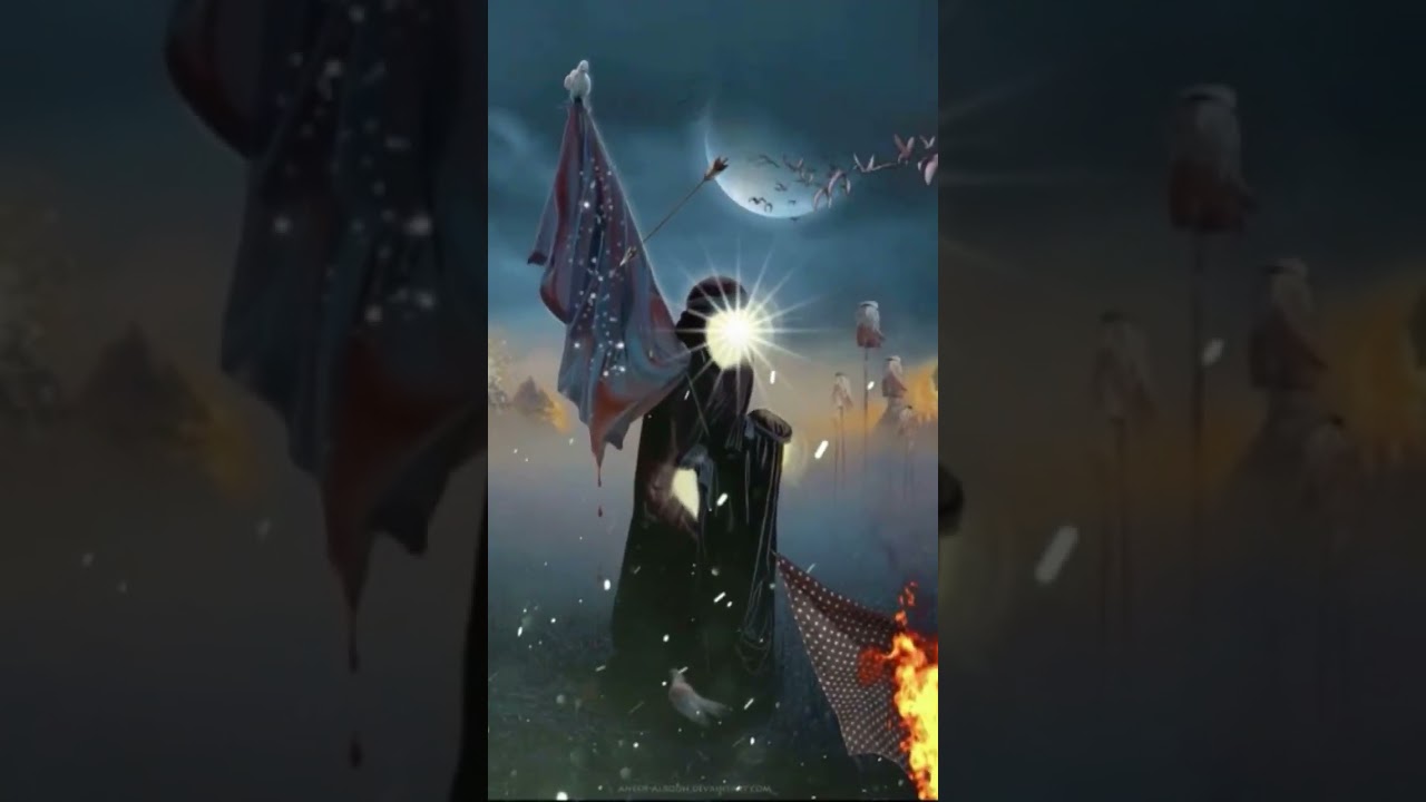 MUHARRAM KA CHAND STATUS VIDEO | Chand Muharram Ka Nazar Aagaya | Ali Shanawar | #shorts #shortsfeed