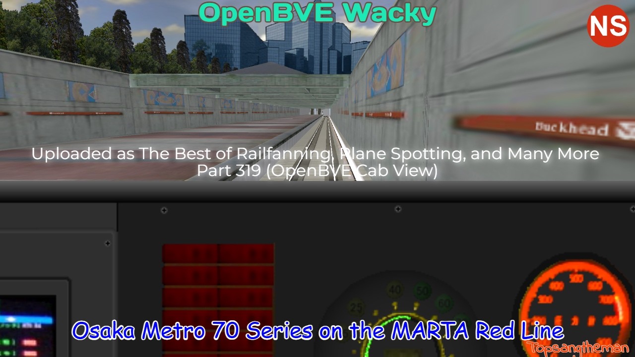 The Best of Railfanning, Plane Spotting, and Many More Part 319 (OpenBVE Cab View)