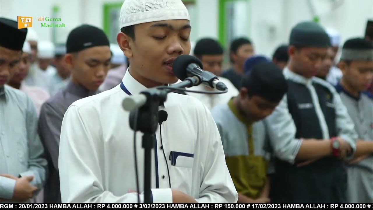 IMAM USTADZ MUHAMMAD FADHIL - SHOLAT ISYA DAN TARAWIH #9 1444 H - MASJID SYARIFAH SHALIHAH MARTAPURA