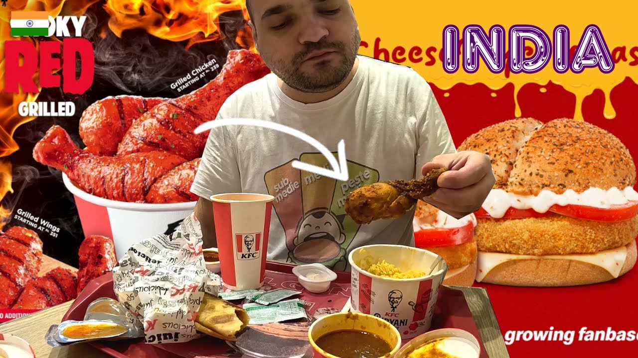KFC si MCDONALDS IN INDIA: UNA IN POZE, ALTCEVA IN REALITATE! PRETURI MARI INTR-O TARA SARACA