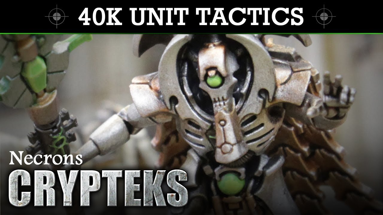 Necron Crypteks Warhammer 40K 8th Edition Tactics & Unit Showcase