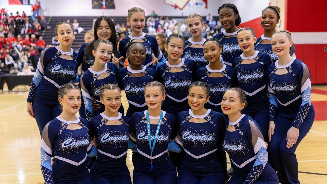 Clarksburg HS Poms MCPS D2 Championship 2025