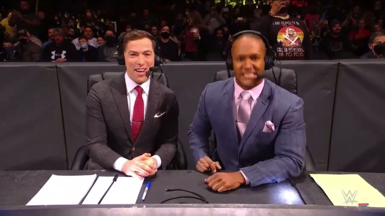 TOMMASO CIAMPA + T-BAR ENTRANCE WWE MAIN EVENT 01.13.22