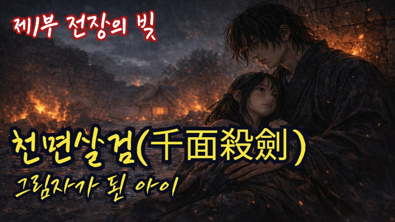 천면살검 그림자가 된 아이 제1부 전장의 빚ㅣ무협오디오북ㅣ무협채널ㅣ정통무협ㅣ무림ㅣ무협지ㅣ