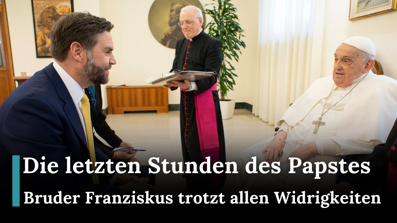 Die letzten Momente von Papst Franziskus – Was er vor seinem Tod sagte | Republic News Deutsch |AK1E