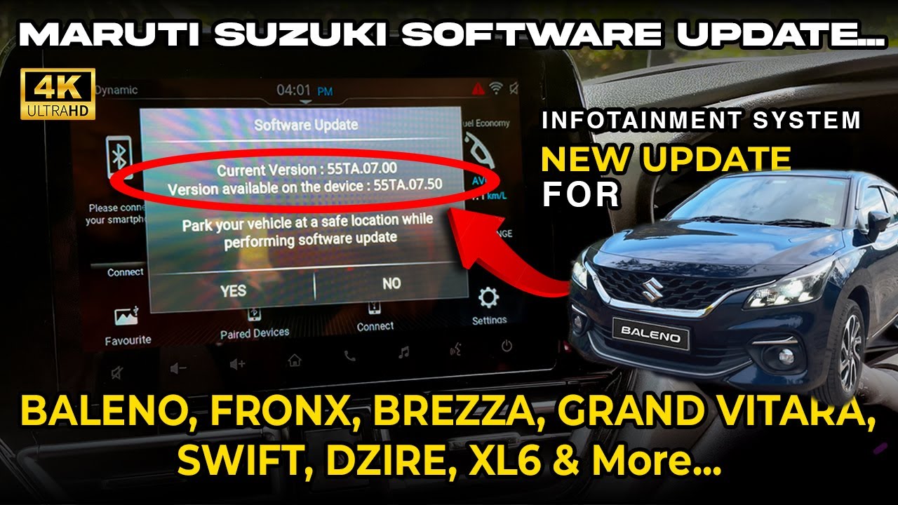 Maruti Suzuki New Software Update | 4K |
