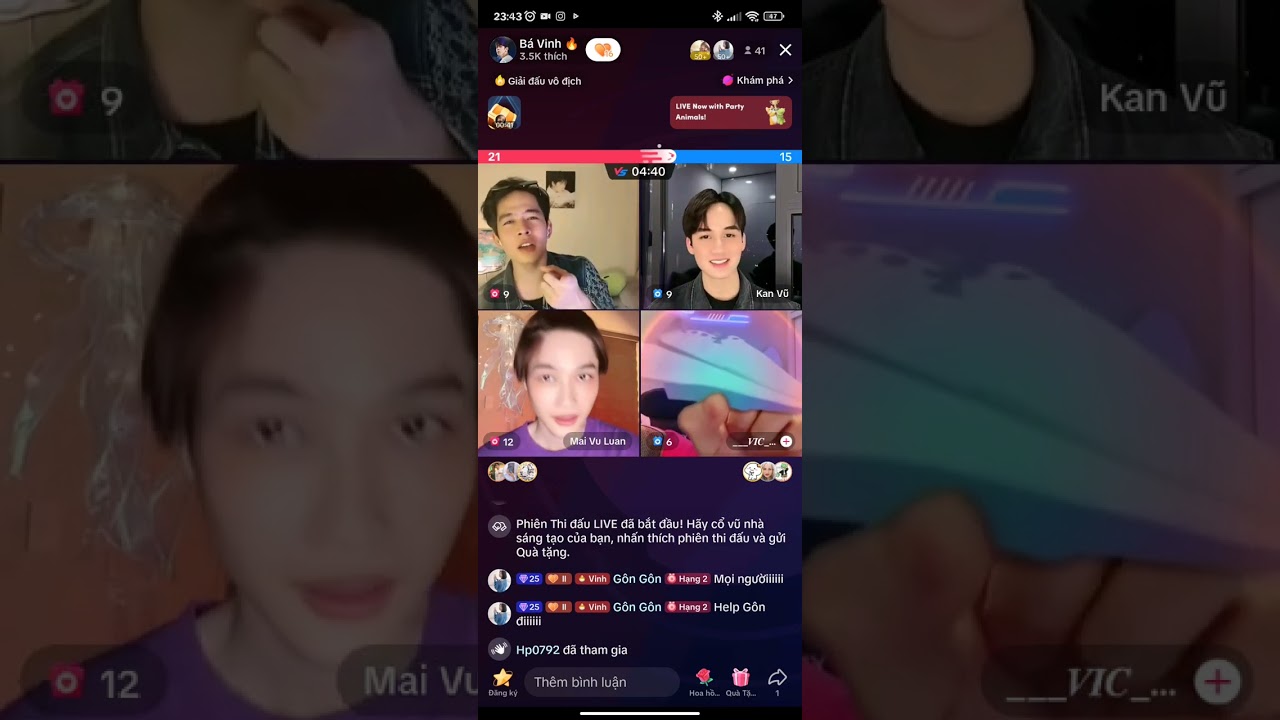 Bá Vinh livestream ngày 29/9/2023 p2