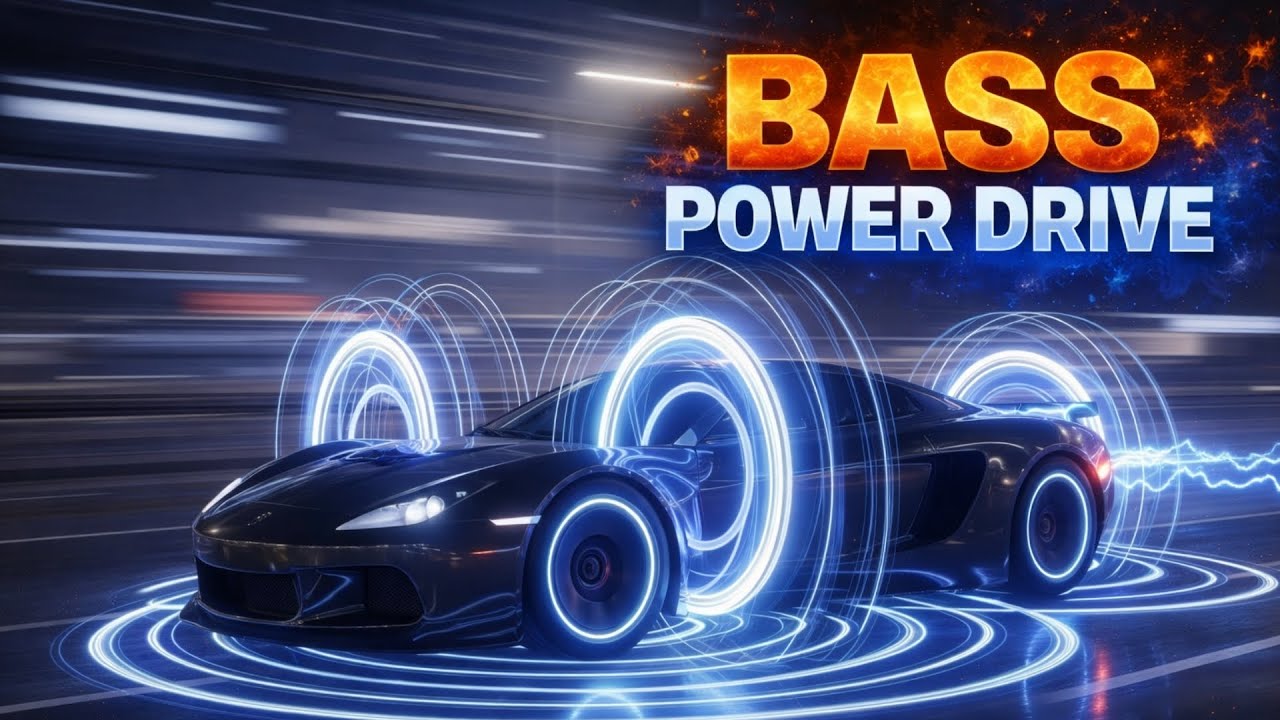 Bass Power Drive 🔊 Progressive Bass House | Bass Orbit Visualizer