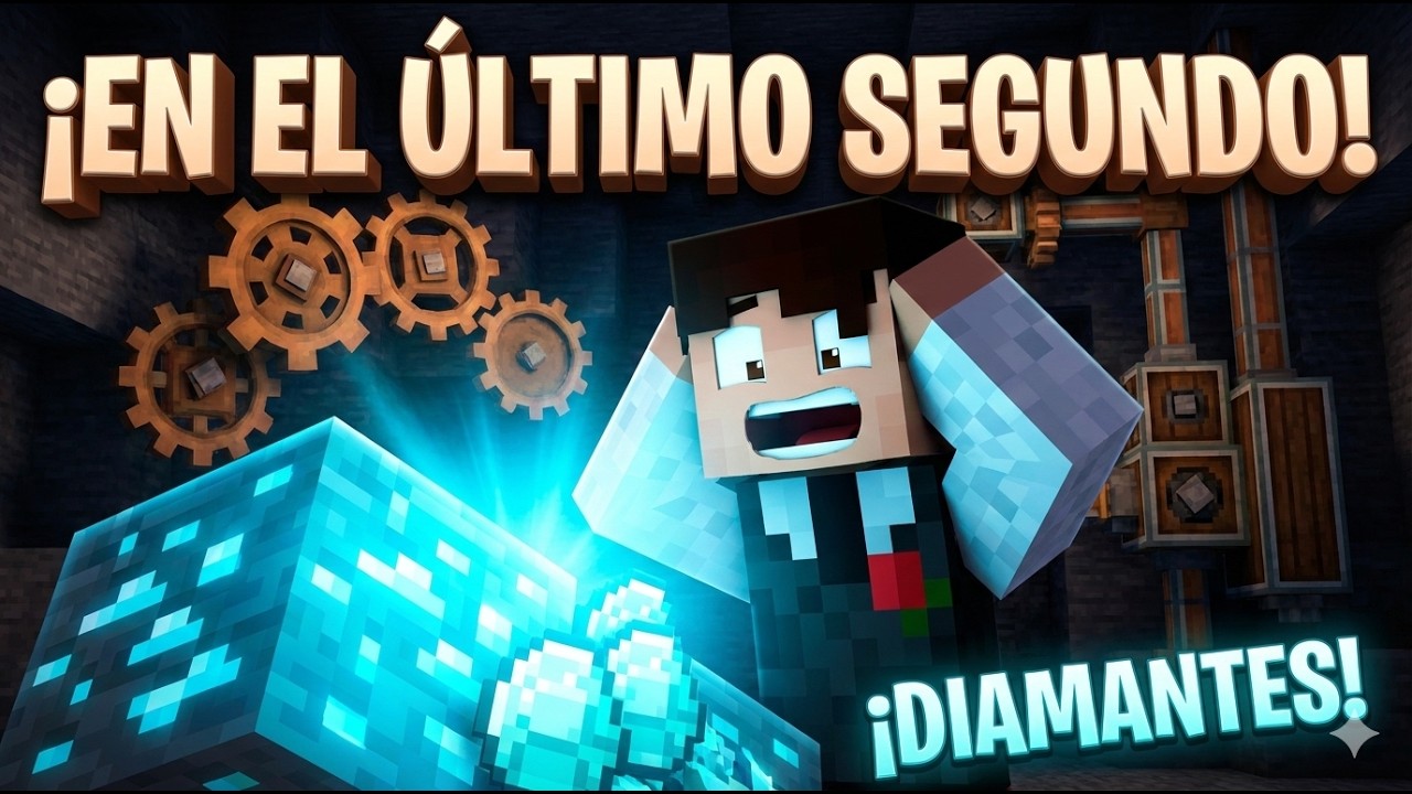 MINECRAFT SIN MANUAL #8 | ¡TRABAJO EN VANO! El Create me ganó pero encontré la GLORIA ¡Qué locura! 💀
