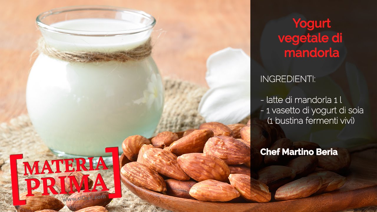 Yogurt vegetale di mandorle: la ricetta per farlo in casa