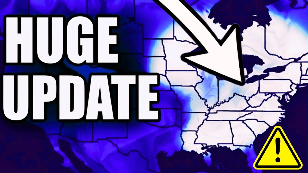 This MEGA Winter Storm JUST CHANGED Direction...