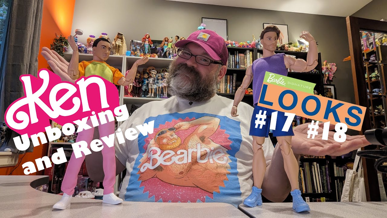 Barbie Signature Looks Ken #17 and #18 Unboxing and Review
