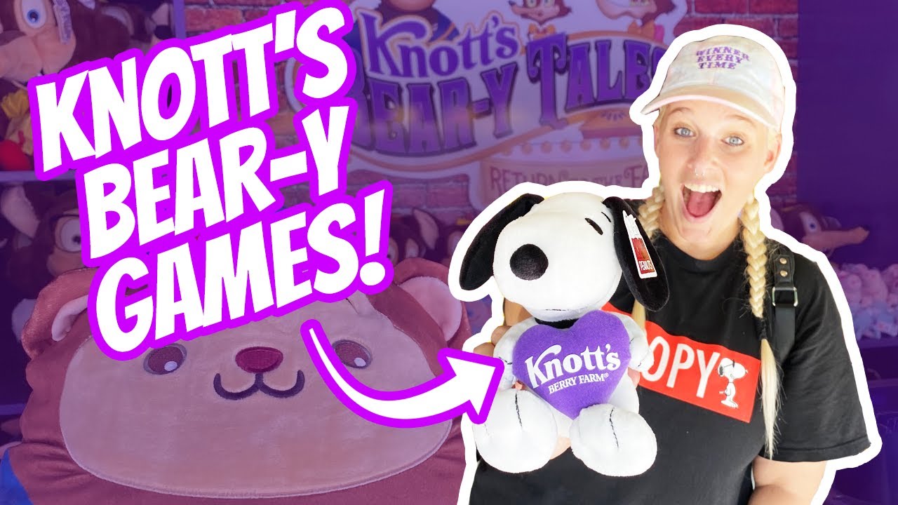 Playing Carnival Games at Knott's Berry Farm to Win Squishmallows!