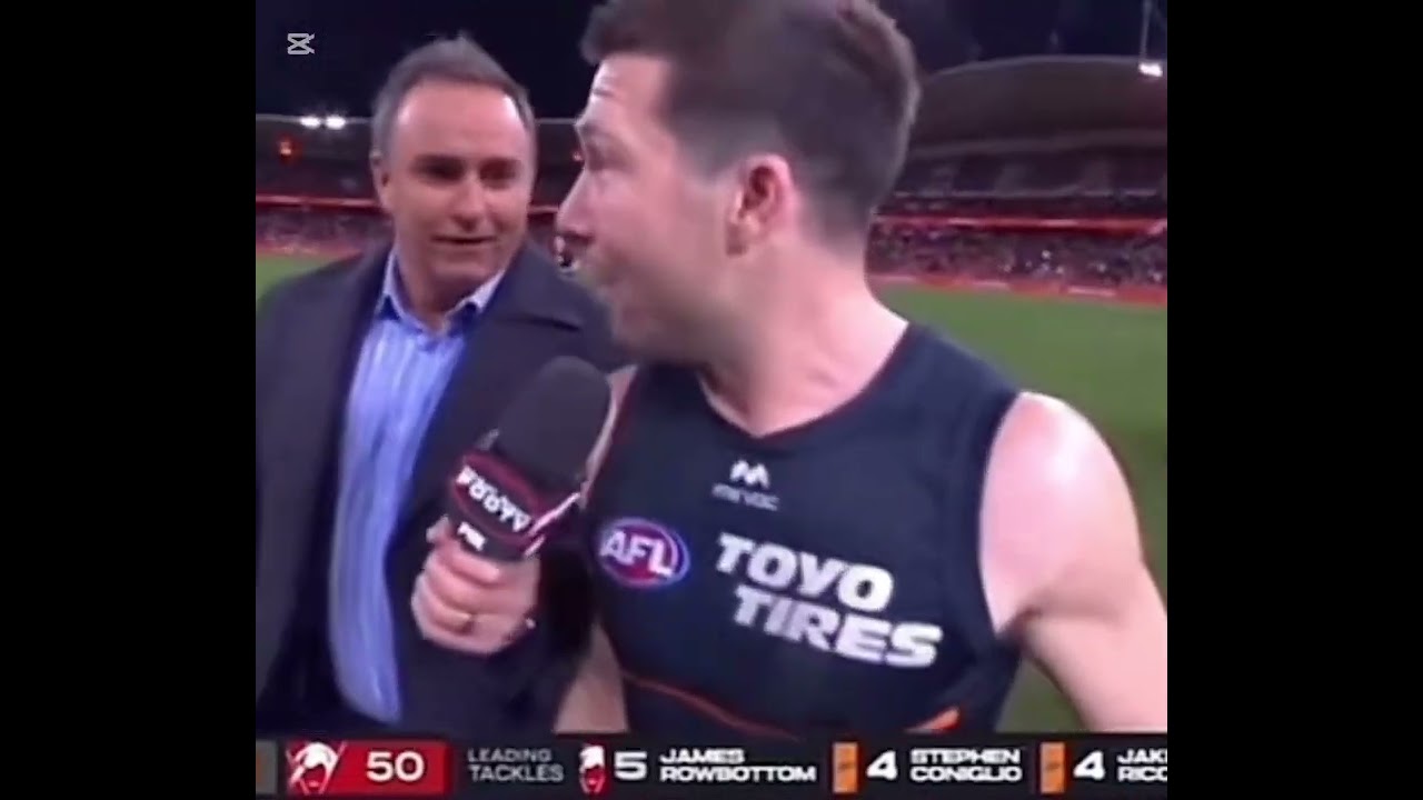 Toby Greene called Tom Papley overweight 