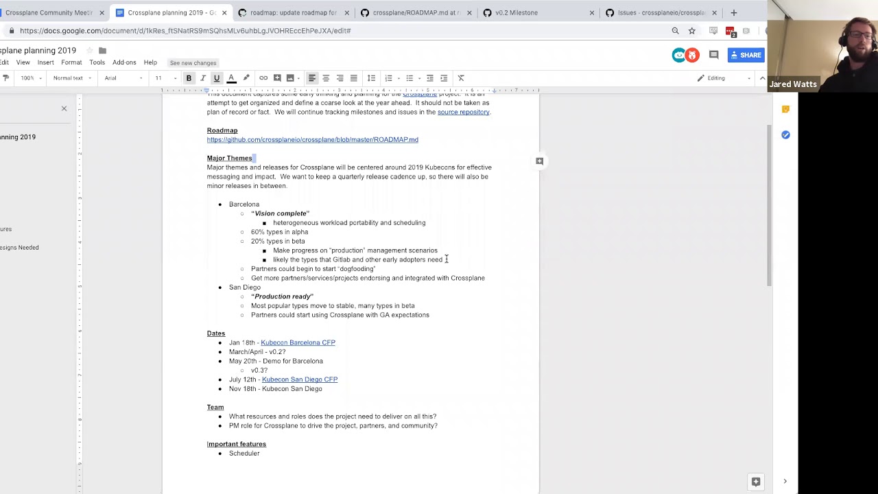 2019-01-08 Crossplane Community Meeting