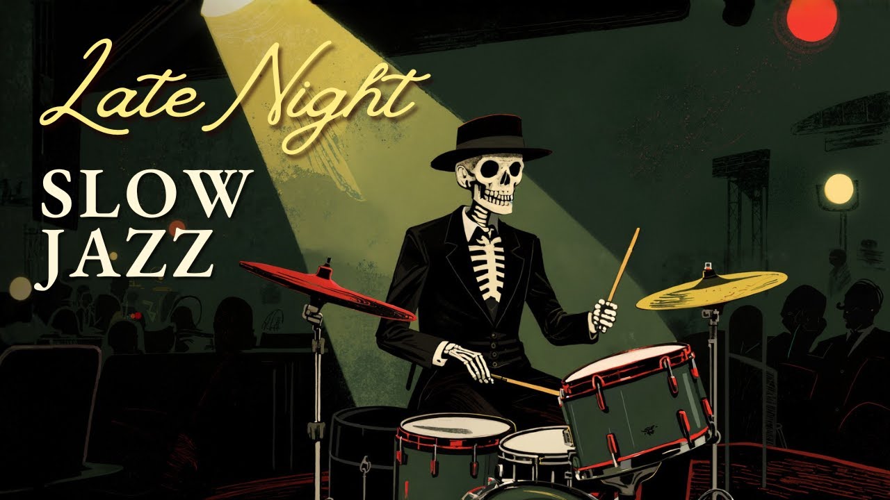Late Night Slow Jazz Lounge | Warm Vintage Jazz for Calm Nights & Relaxation