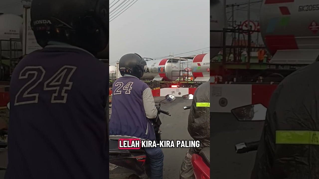 Macet parah eh kreta