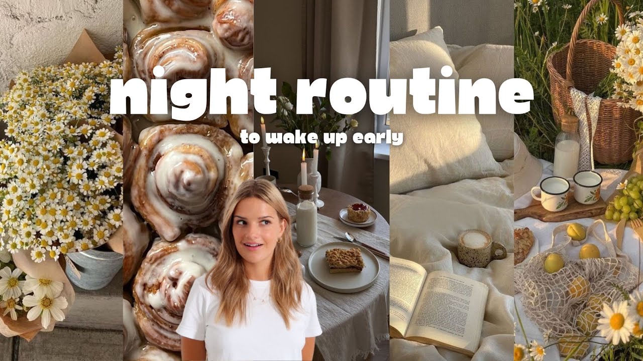 2024 SPRING NIGHT ROUTINE | to wake up early (productive, aesthetic, cosy, réaliste, motivation)