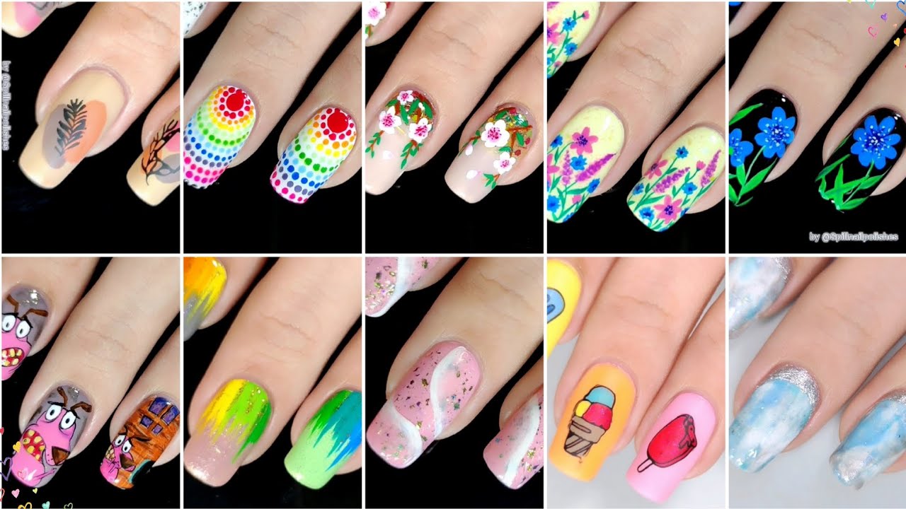 Amazing Easy Nail Designs 😱✨️💅 At Home