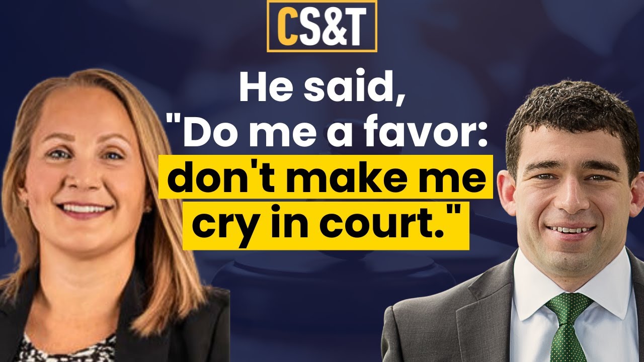 We're Not Here to Get Along: The Pressure to be Reasonable | Samantha Cohn (Personal Injury Lawyer)