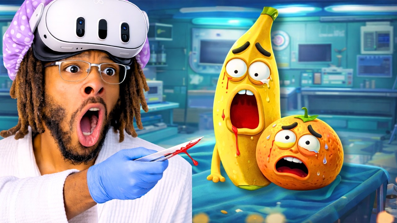 Fruit Surgery GONE WRONG!😭🍎(VR)