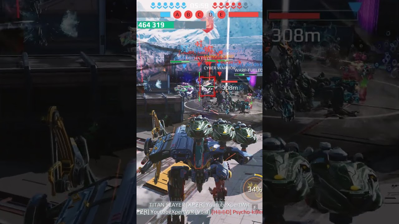 WR - Bersagliere Void Kills Mauler While Reloading | War Robots