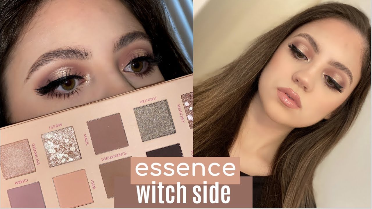 ESSENCE WITCH SIDE EYESHADOW PALETTE TUTORIAL