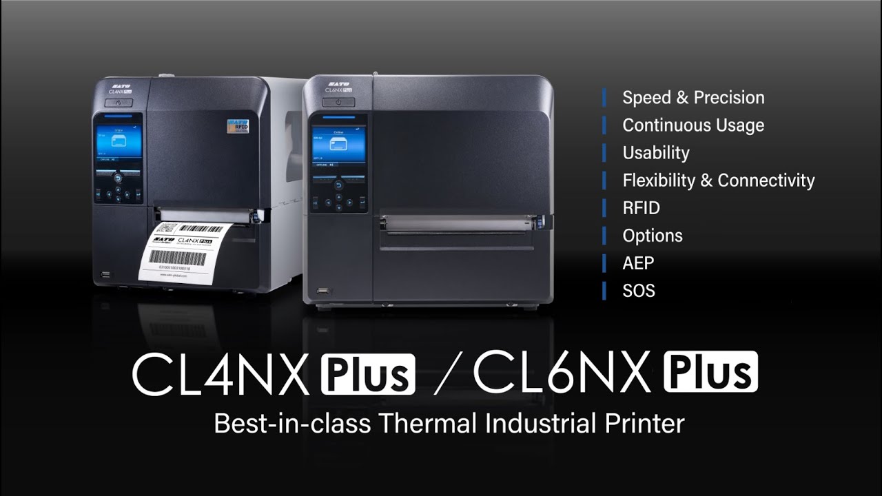 SATO CLNX Plus Series Industrial Thermal Printers
