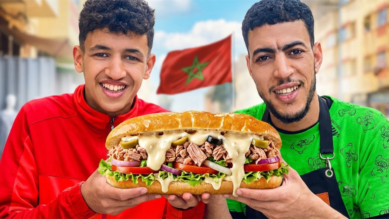 جولة أكل: تجربة أفظل سندويش🥪في المغرب🇲🇦