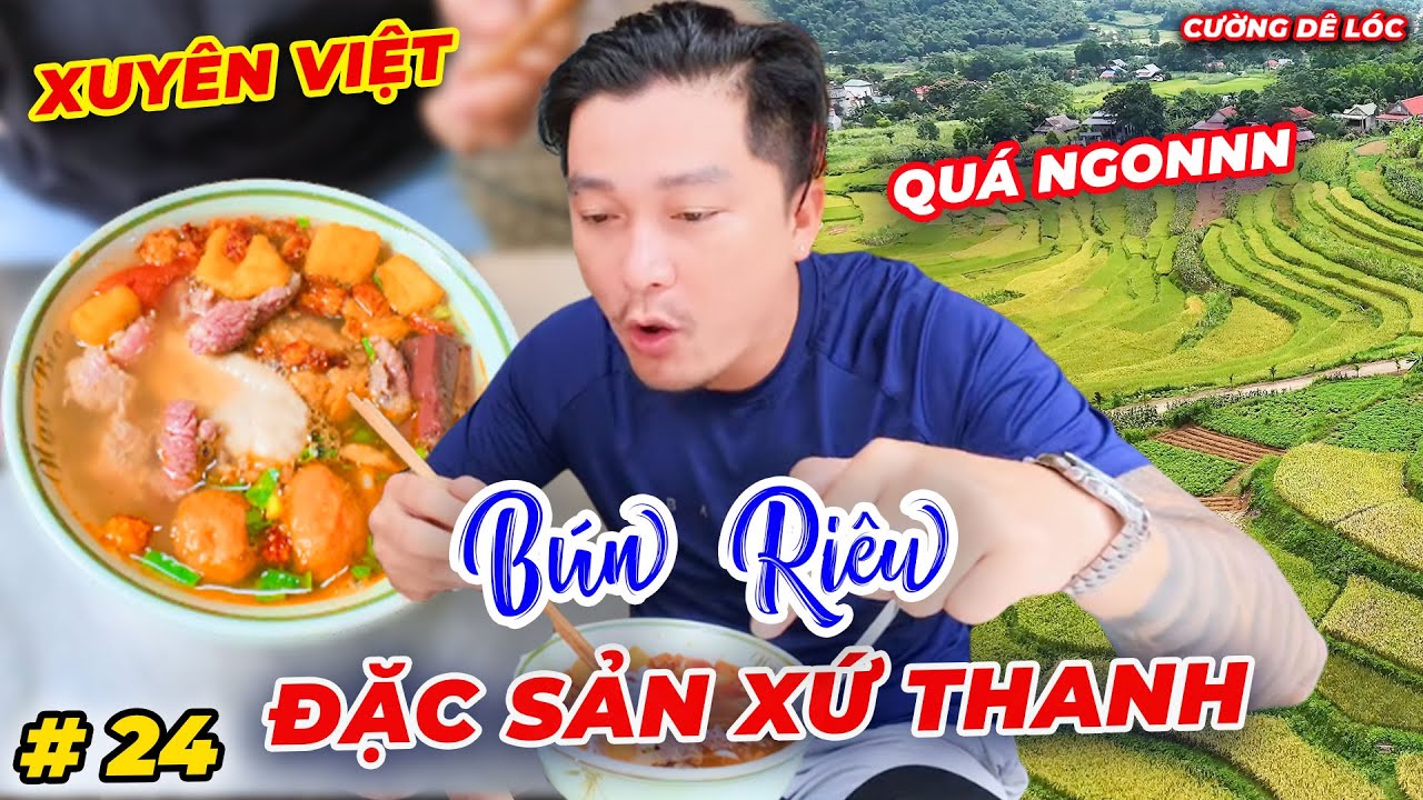 Bún Riêu Bún Bò Huế Xứ Thanh Có Chuẩn Vị | Cường Dê Lóc
