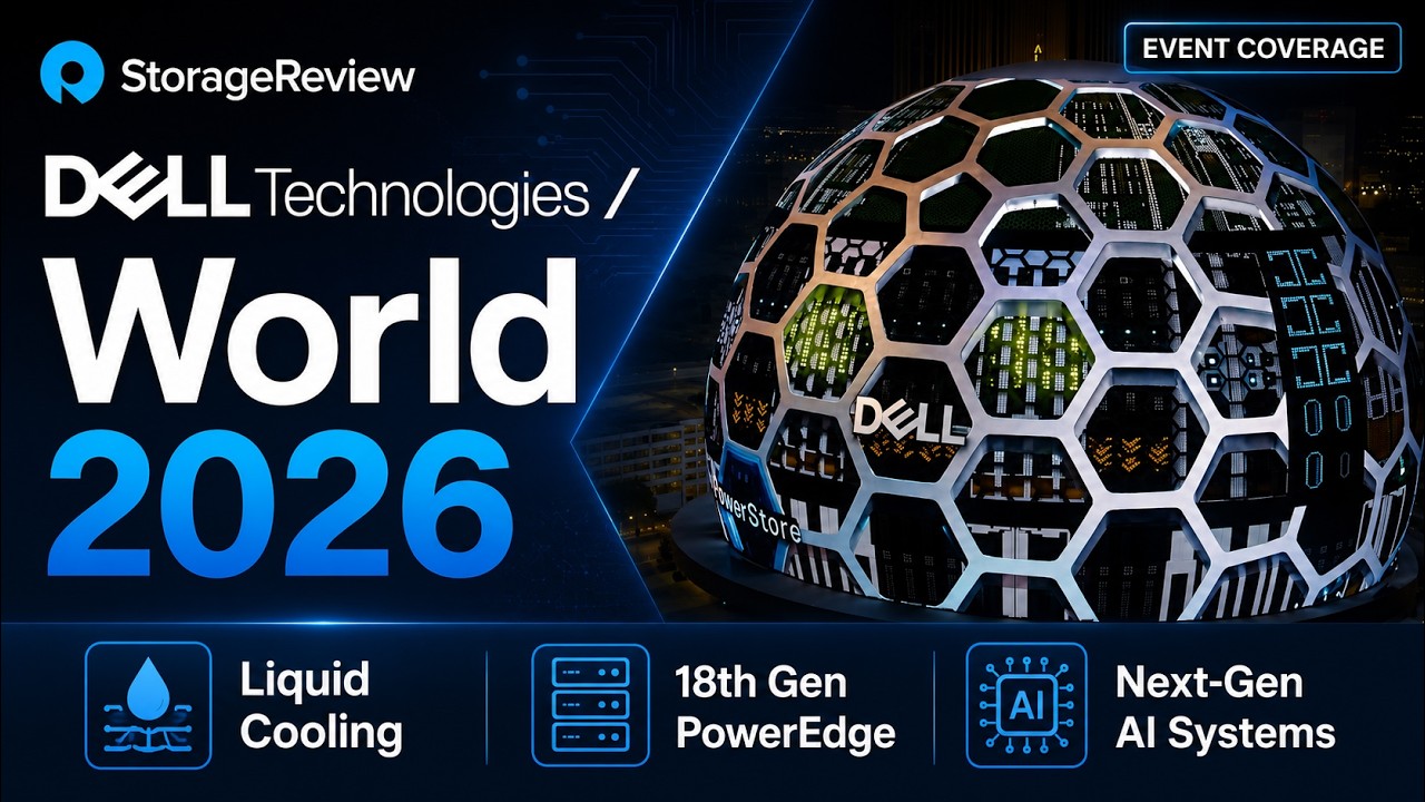 Dell Tech World 2026: жидкостное охлаждение, PowerEdge 18-го поколения, ИИ-серверы нового поколения