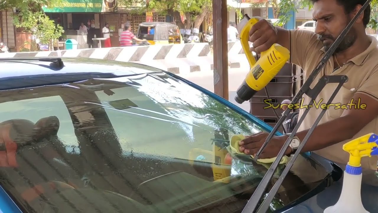 Garware Car Sun Control Ice Cool Shield Anti Glare Windshield Film - Installation | Best sunshield |