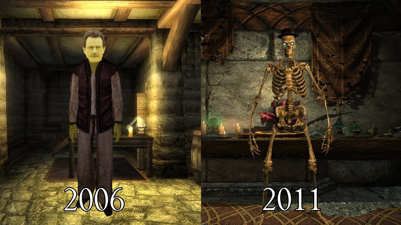 Sinderion in 2006 vs 2011