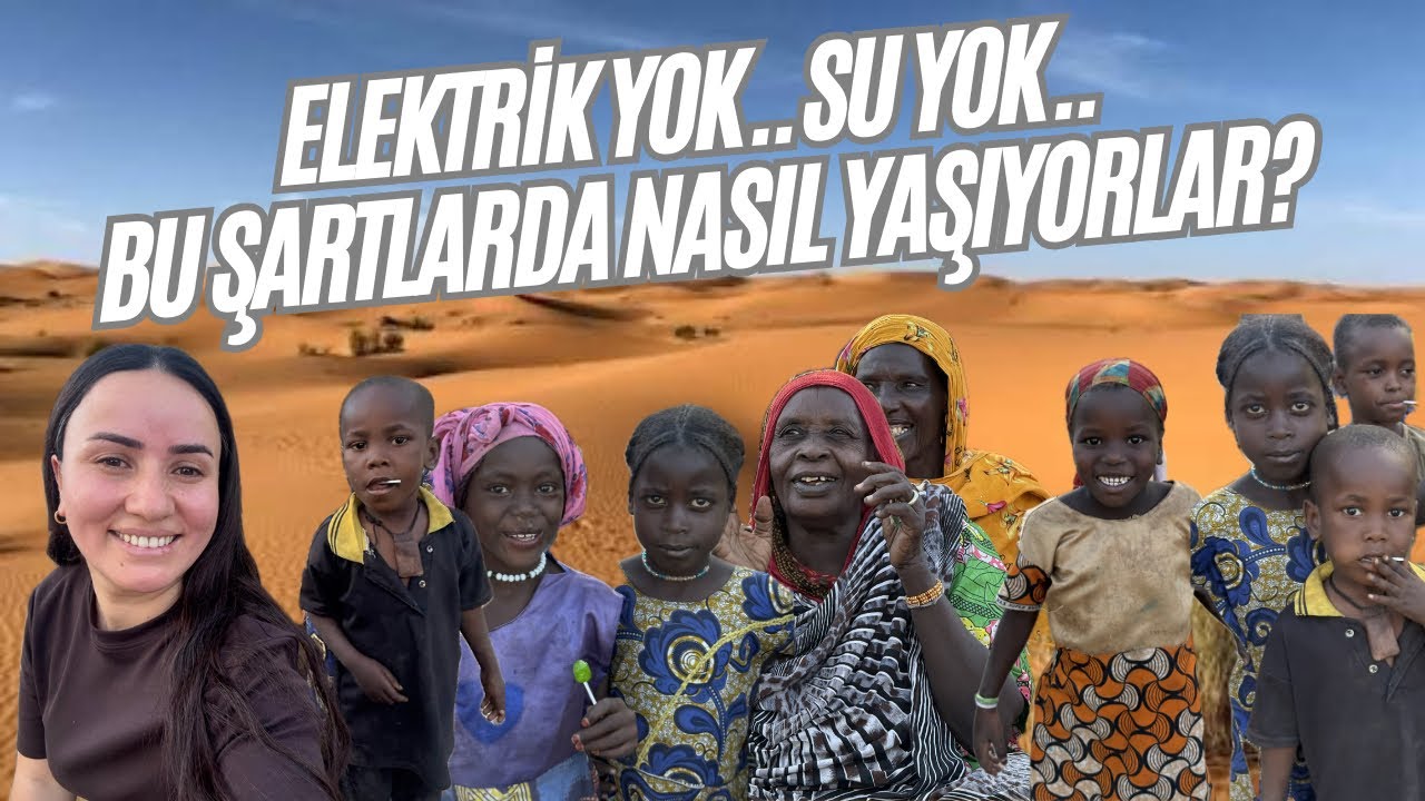 SU YOK, ELEKTRİK YOK! AFRİKA KÖYLERİNDE YAŞAM BÖYLE!