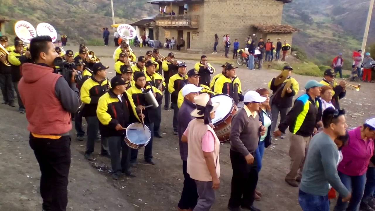 Fiesta de aija  con la Banda SENSACION AIJA