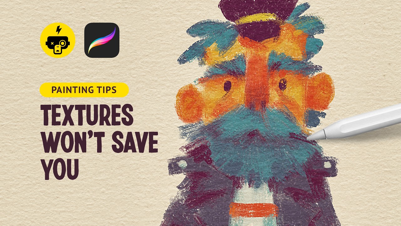 Stop Relying on Textures: Real Tips for a Painterly Style in Procreate