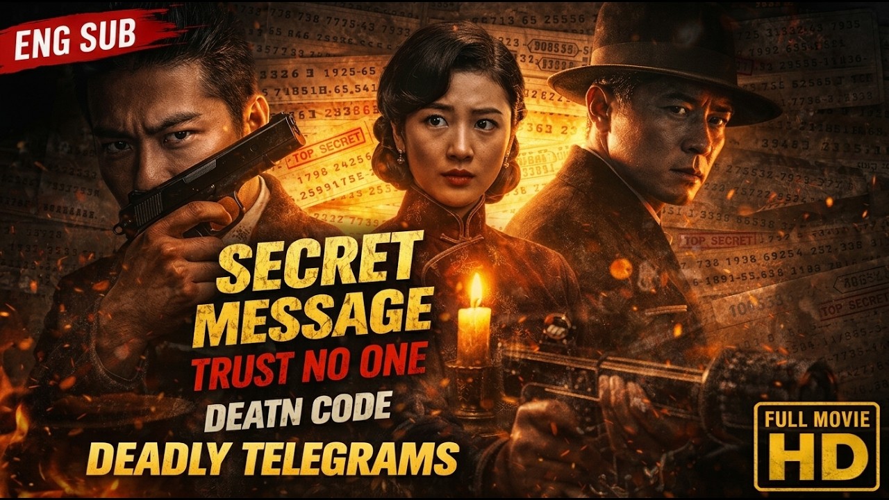 [ENG SUB] Deadly Telegrams | Chinese Spy Thriller | Historical Drama Movie | Full HD