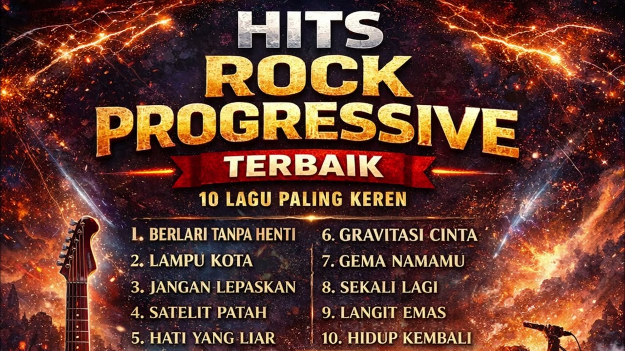 LAGU ROCK PROGRESSIVE VOL.1 | ROCK INDONESIA