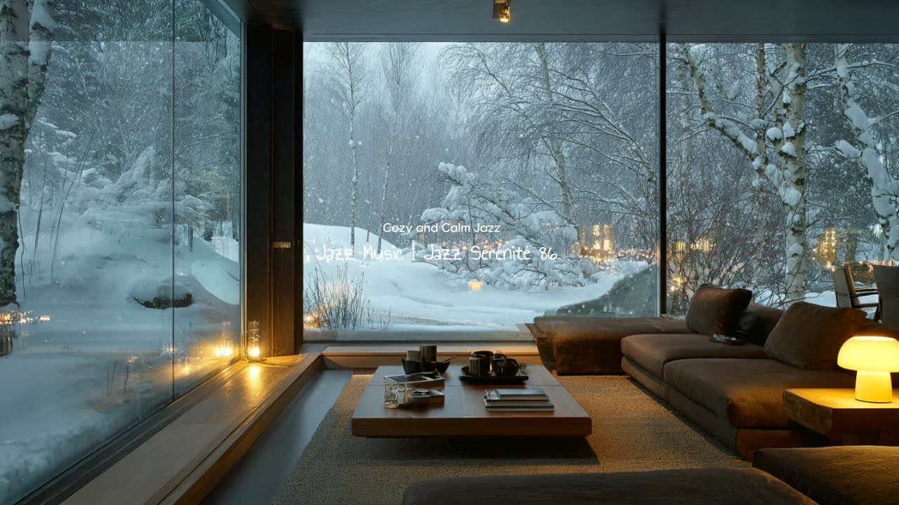 [playlist] Snowy Forest Café — rest with cozy jazz