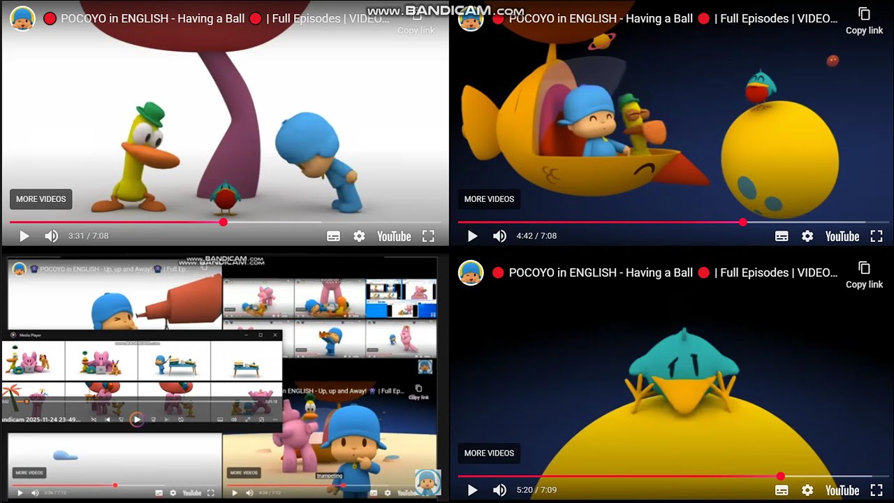pocoyo up to faster 121