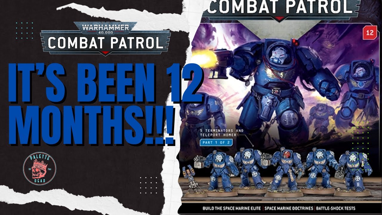 ПРОШЛО 12 МЕСЯЦЕВ!!! - Warhammer 40k Combat Patrol - Выпуск 12