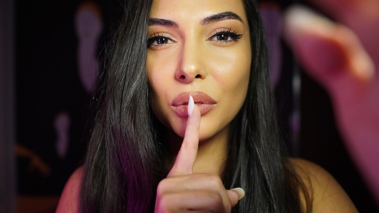 ASMR ❤️ Personal Attention Face Touching & Hand movements [positive thinking]